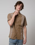 Cardinal Casual Stripe Koko Pria