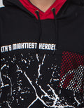 Marvel Short Sleeve T-Shirt Print Hoodie Avengerlogo Splash