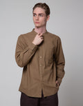 Details Linen Button Down Men's Shirt