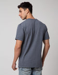 Details Texture Plain Kaos Pria