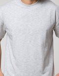 Details Texture Melange Men's T-shirt