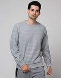 Men's Sweater Neck Texture Details