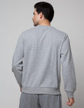 Men's Sweater Neck Texture Details
