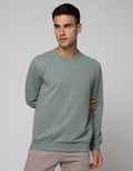 Men's Sweater Neck Texture Details