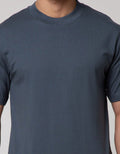 Details Short Sleeve High Neck T-Shirt