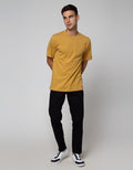 Details Short Sleeve High Neck T-Shirt
