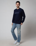 Details Sweater Jumper Print Embro Next Level Reguler Fit