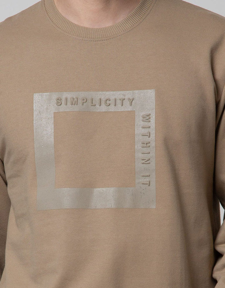 Details Sweatshirt Jumper Emboss Hd Square Simplicity