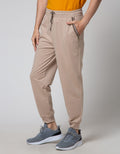 Details Drawstring Pitterband Celana Jogger Pria