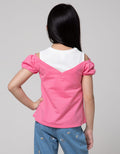 Little M Off Shoulder Kaos Anak Perempuan