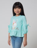Little M Long Sleeve T-Shirt Embro Bunny