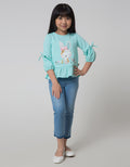 Little M Long Sleeve T-Shirt Embro Bunny
