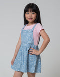 Little M Chambray Bear Dress Anak Perempuan