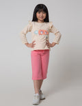 Little M Long Pants Knit Paperbag Waist Pouch