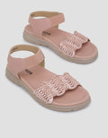 Nevada Ankle Strap Wave Sandals Girls 02