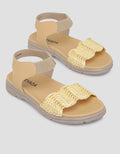 Nevada Ankle Strap Wave Sandals Girls 02