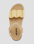 Nevada Ankle Strap Wave Sandals Girls 02