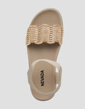 Nevada Ankle Strap Wave Sandals Girls