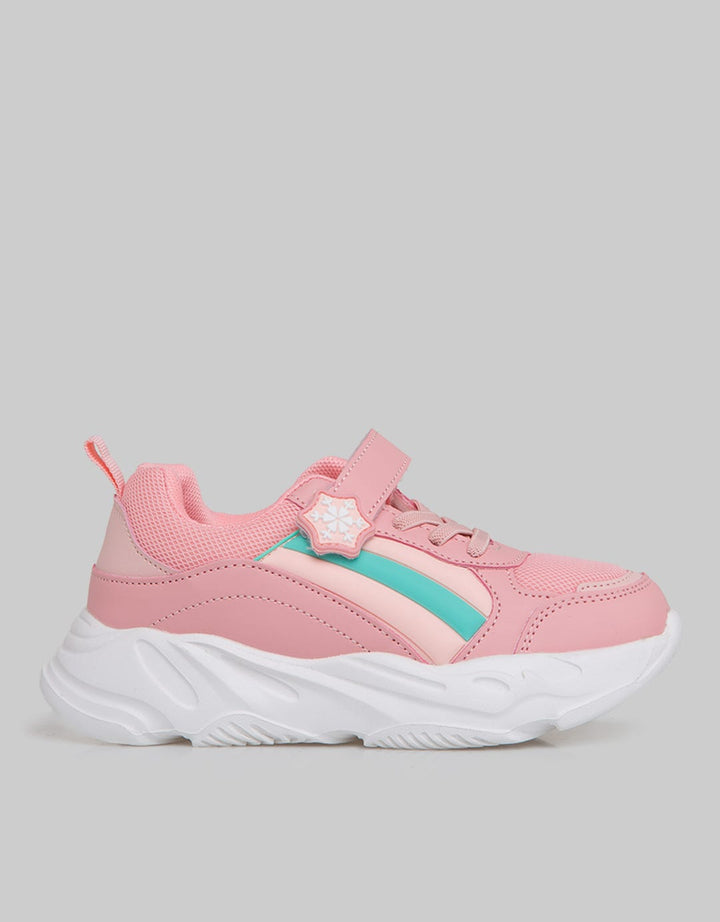 Nevada Kring Velcro Sneakers Anak Perempuan
