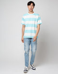 Nevada Slim Fit Half Side Celana Denim Pria