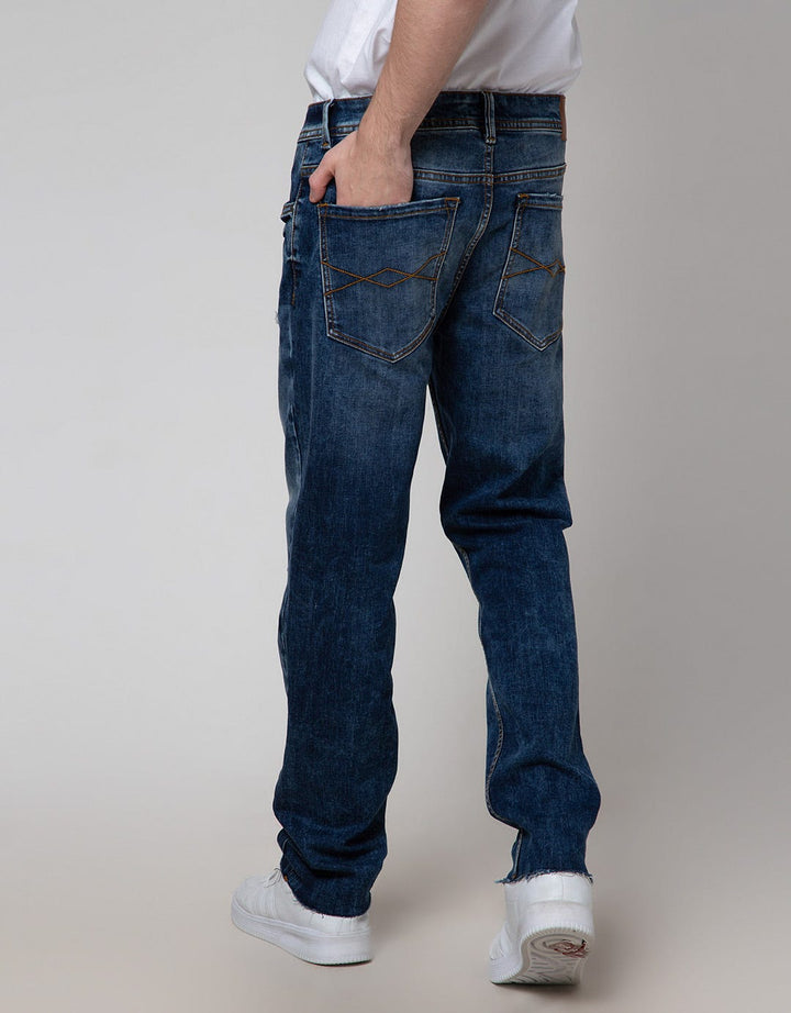 Nevada Denim Long Pants Regular Ripped
