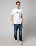 Nevada Denim Long Pants Regular Ripped