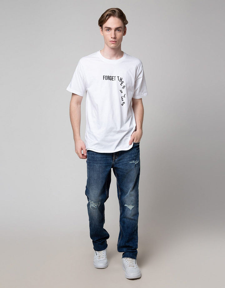 Nevada Denim Long Pants Regular Ripped