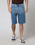 Nevada Denim Short Pants Ripped