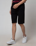 Nevada Short Pants Knit Var Texture With Zipper