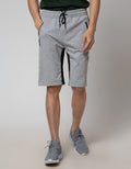 Nevada Short Pants Knit Var Texture With Zipper