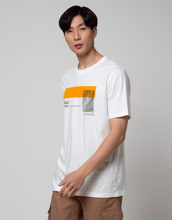 Cole Short Sleeve T-Shirt Palm Leave