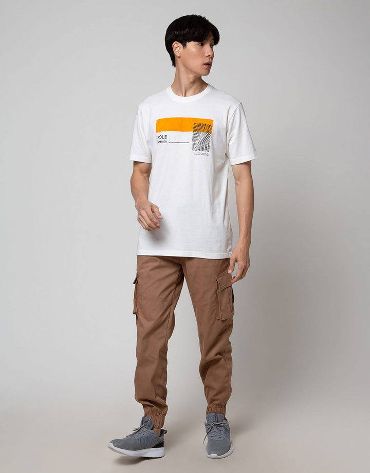 Cole Short Sleeve T-Shirt Palm Leave