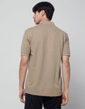 Cole Short Sleeve Polo Shirt Jaquard