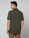 Cole Short Sleeve Polo Shirt Cross Printed