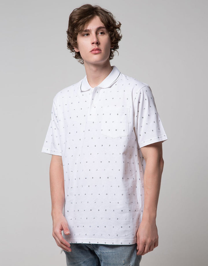 Cole Short Sleeve Polo Shirt Signature