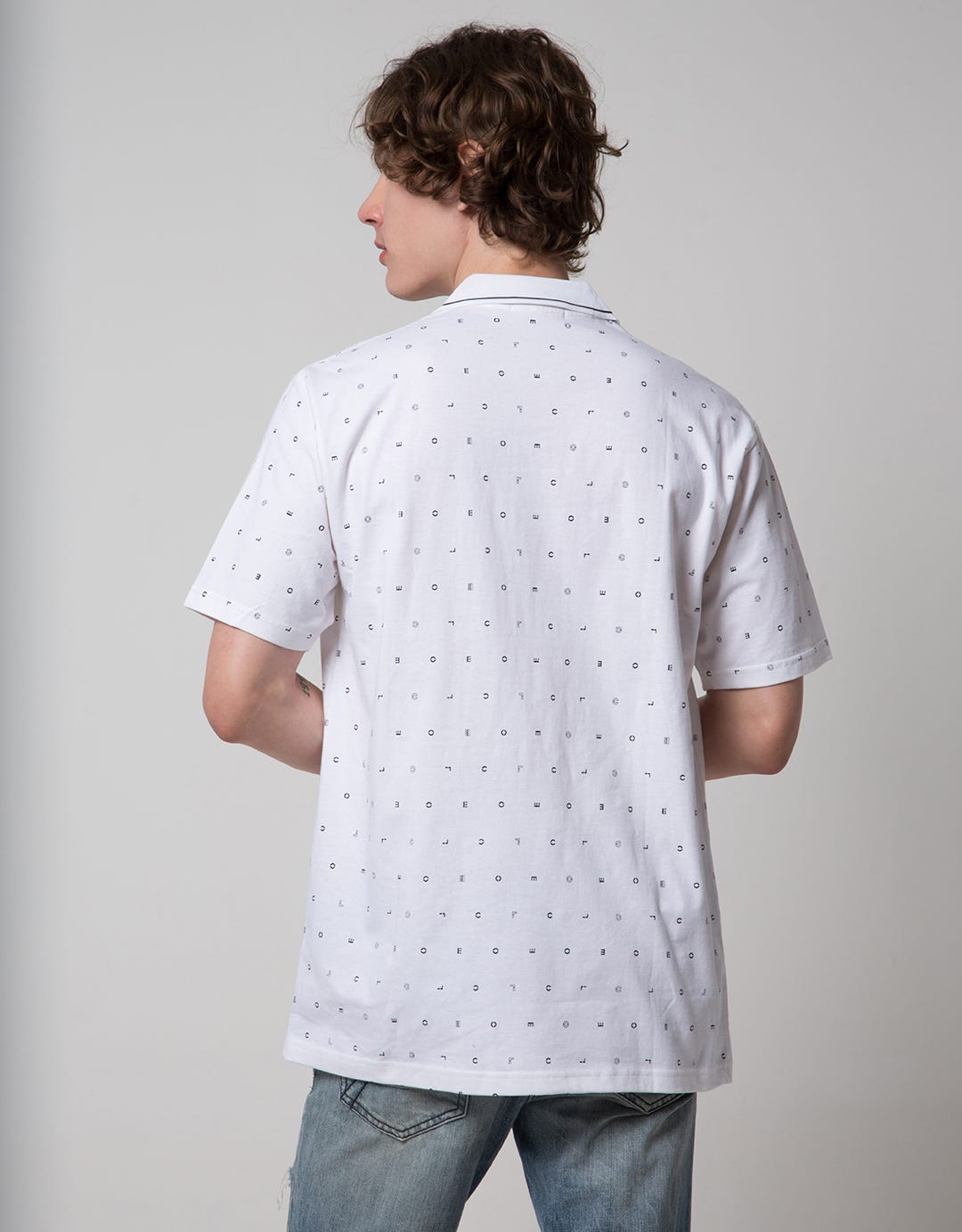 Cole Short Sleeve Polo Shirt Signature