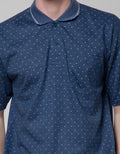 Cole Triangles Mithsubisi Polo Shirt Pria