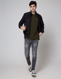 Cole Jacket Long Sleeve Mock Neck