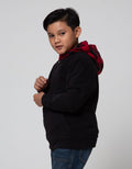Nevada Hoodie Checked Jaket Anak Laki-laki