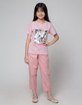 Nevada Long Pants Woven Checks Paperbag Waist