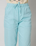 Nevada Long Pants Woven Twill Elastic Waistband Ribbon