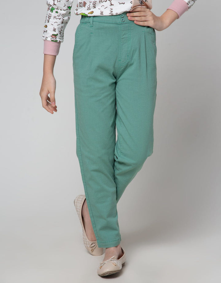 Nevada Long Pants Woven Basic Front Button