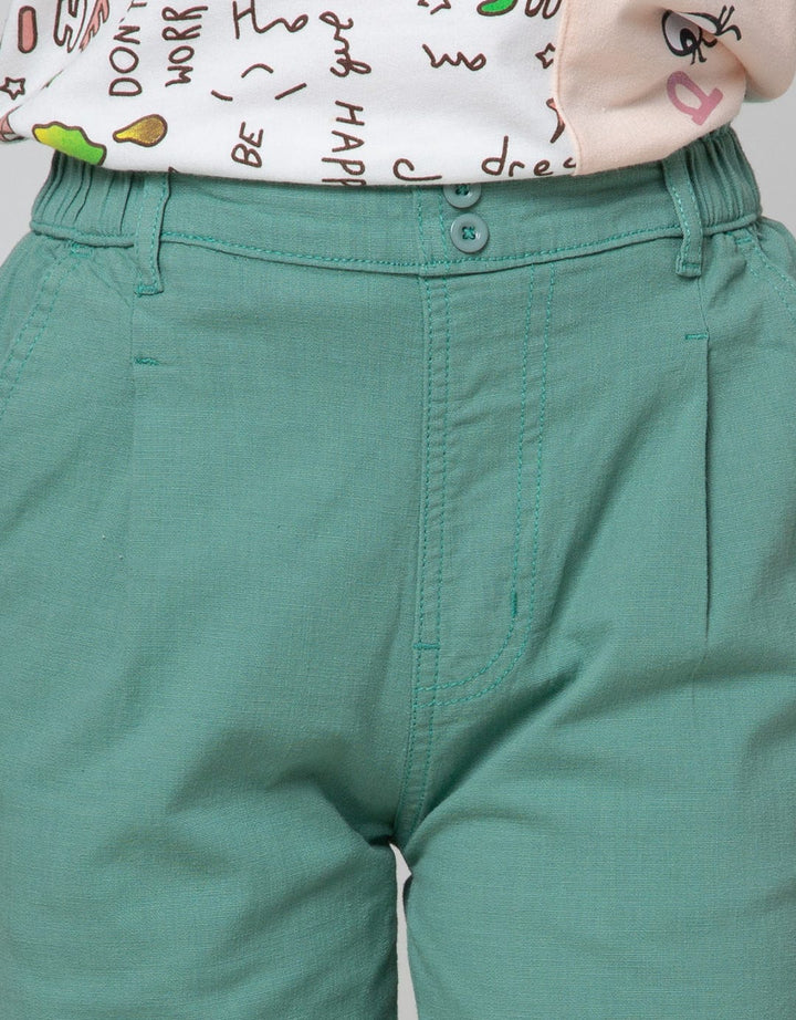 Nevada Long Pants Woven Basic Front Button
