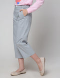 Nevada Long Pants Woven Kulot Stitching Pocket