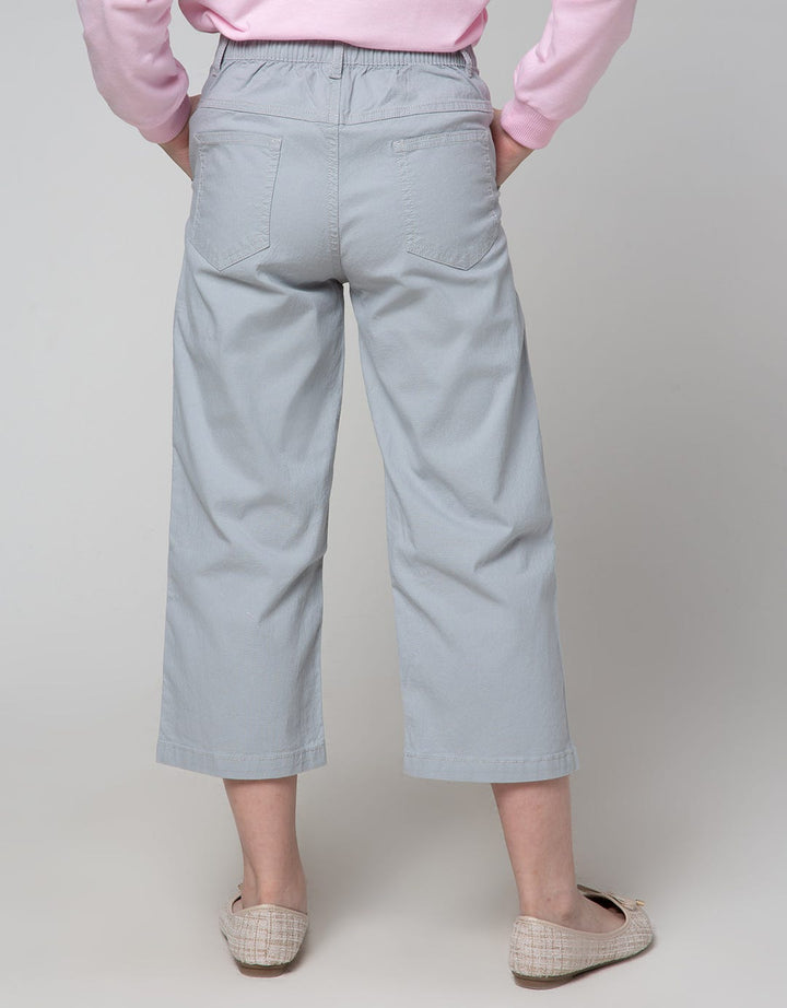 Nevada Long Pants Woven Kulot Stitching Pocket