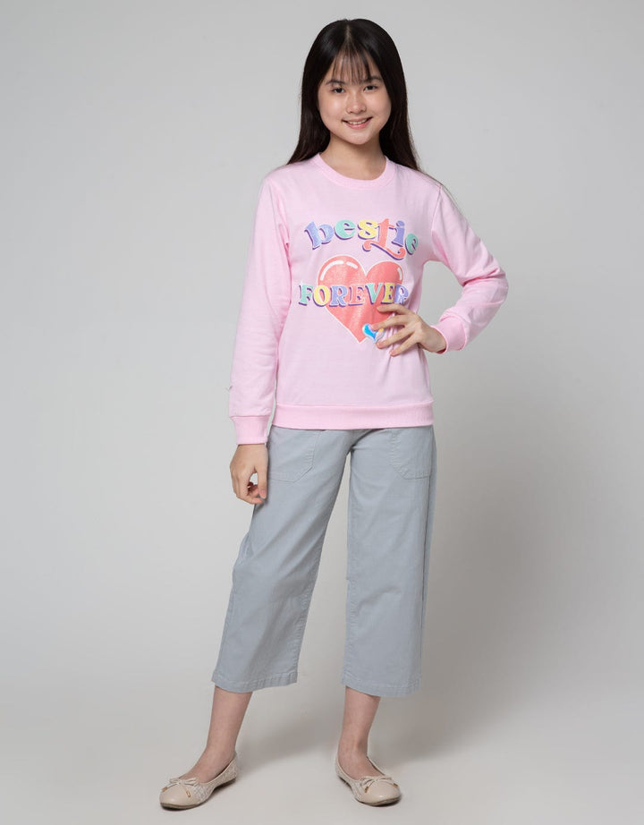 Nevada Long Pants Woven Kulot Stitching Pocket