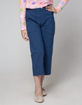 Nevada Long Pants Woven Kulot Stitching Pocket