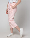 Nevada Long Pants Woven Kulot Stitching Bahan Twill Tebal