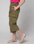 Nevada Long Pants Woven Kulot Cargo