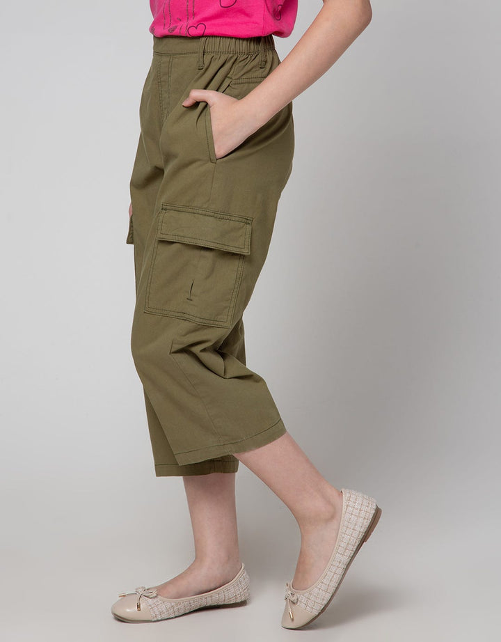 Nevada Long Pants Woven Kulot Cargo